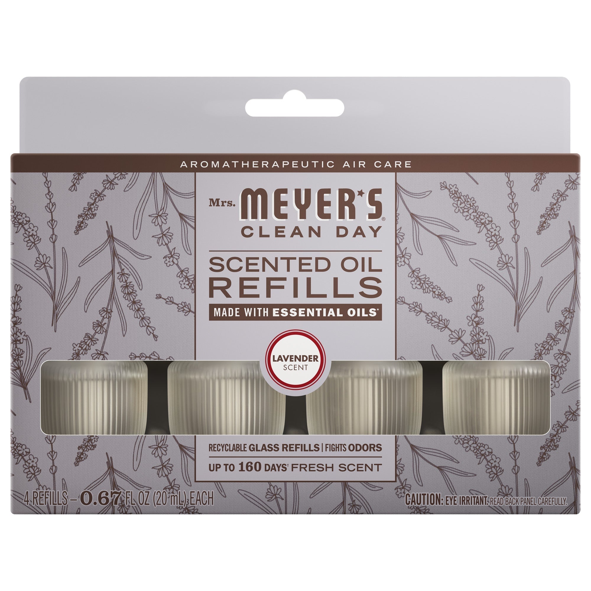 Lavender Plug In Scented Oil Refill 4-Pack
