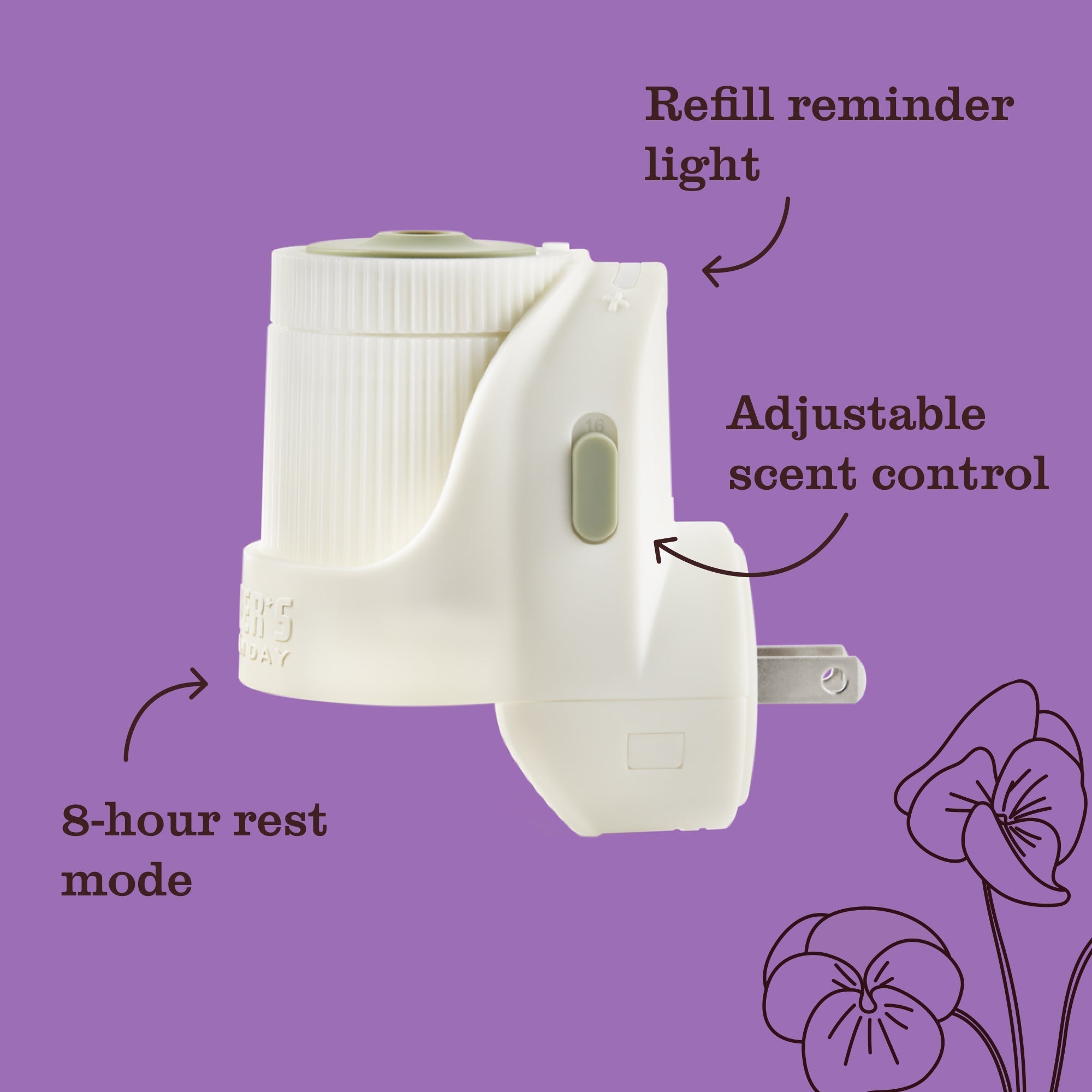 Compassion Flower Plug In Scented Oil Refill 2-Pack
