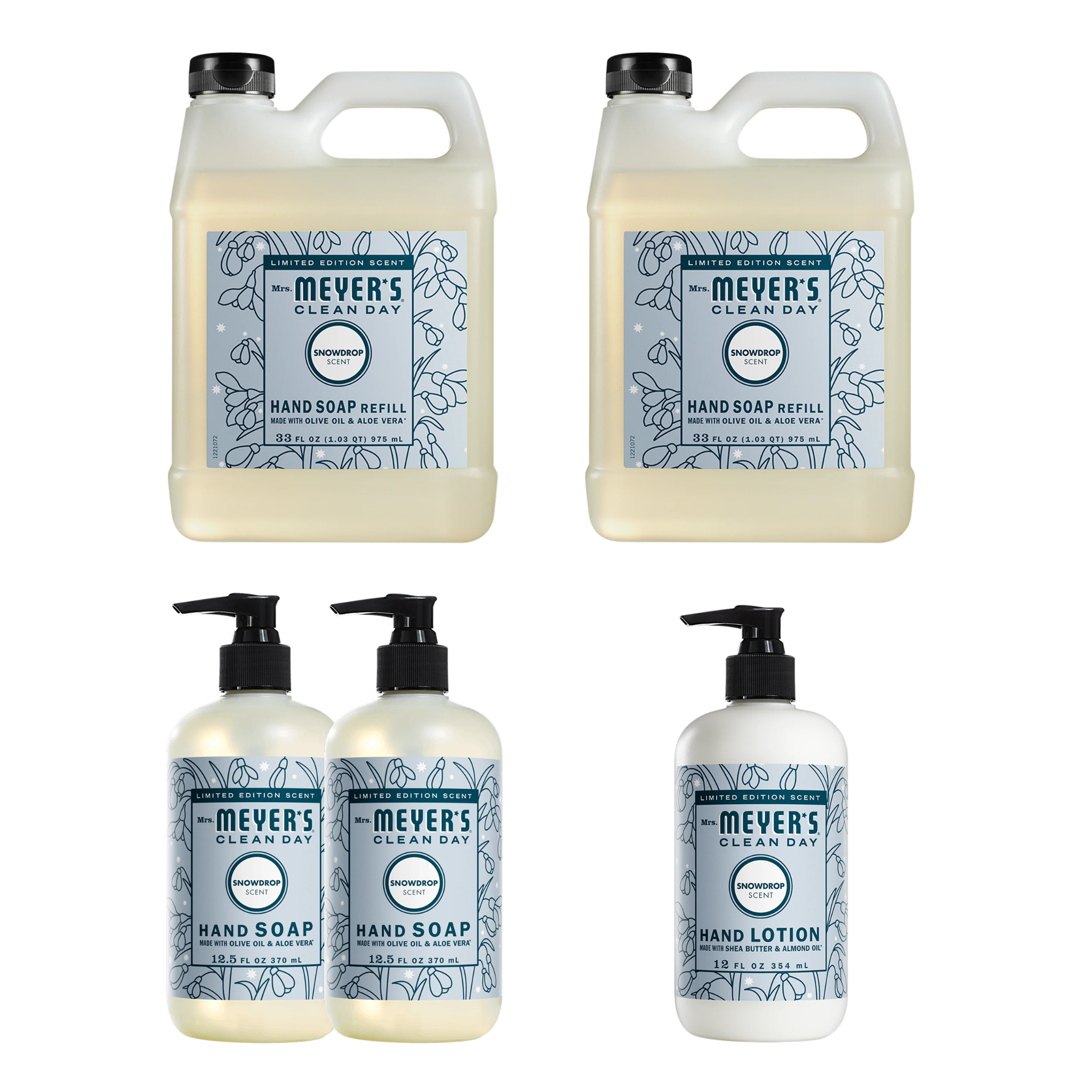 Snowdrop Hand Care Plus 5-Count Bundle