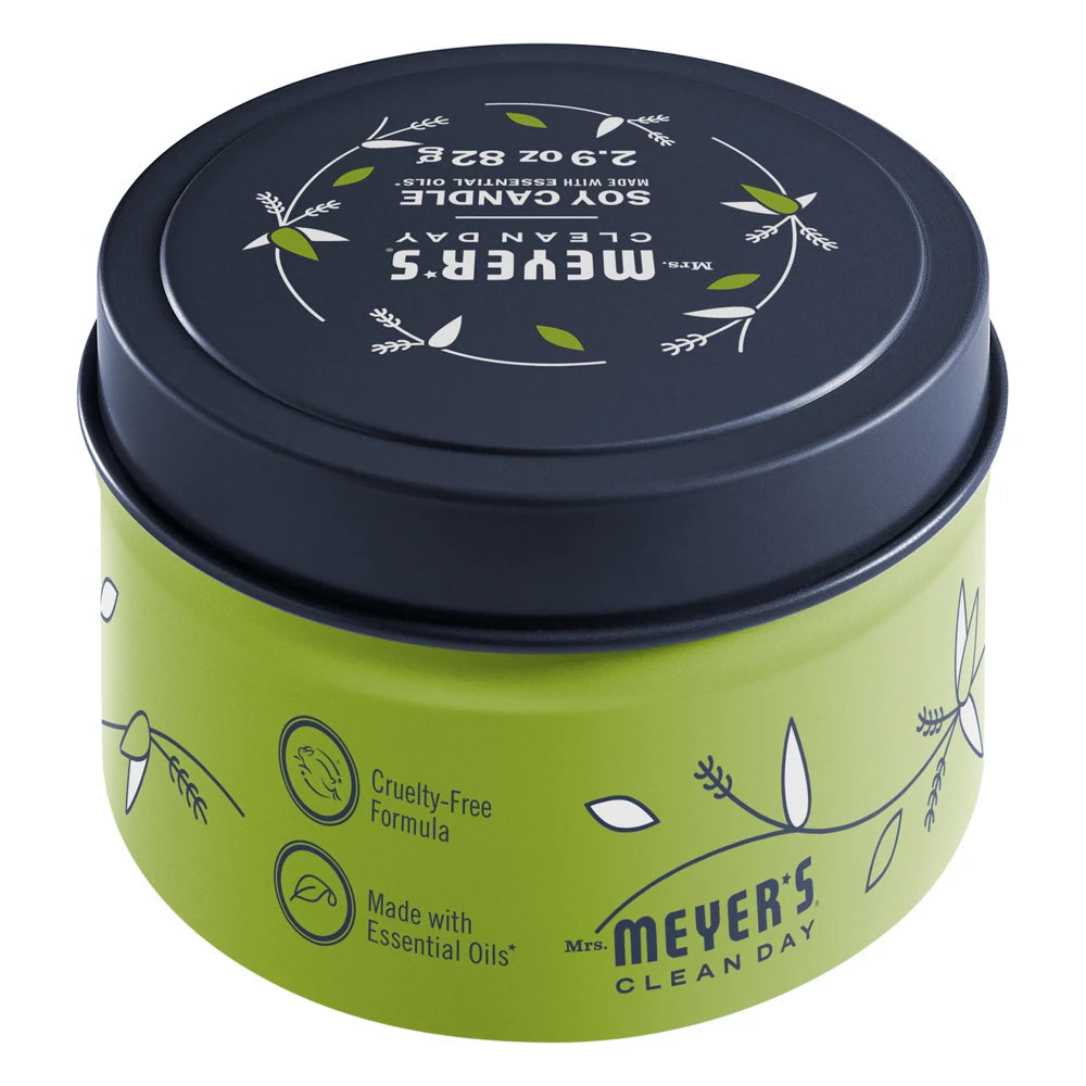 Mrs. Meyer's Lemon Verbena Tin Candle