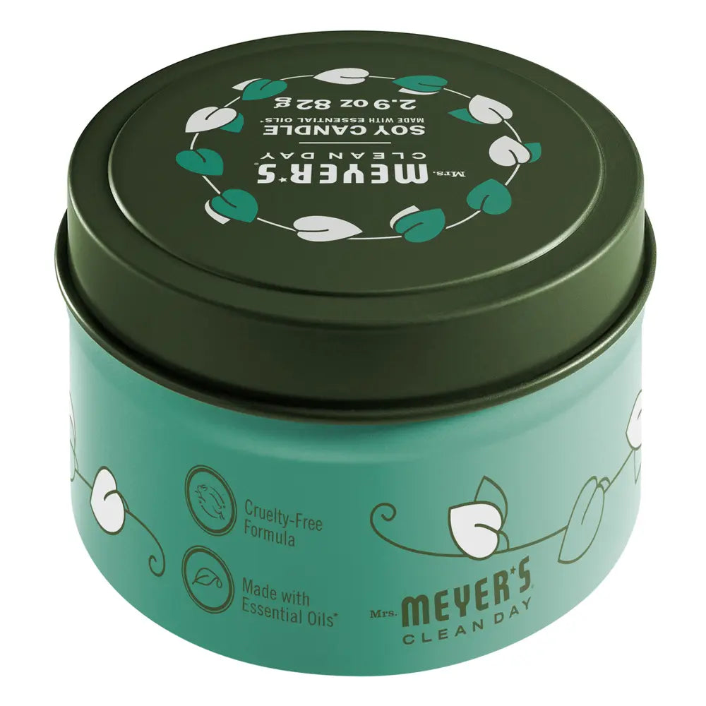 Basil Tin Candle | Mrs. Meyer's
