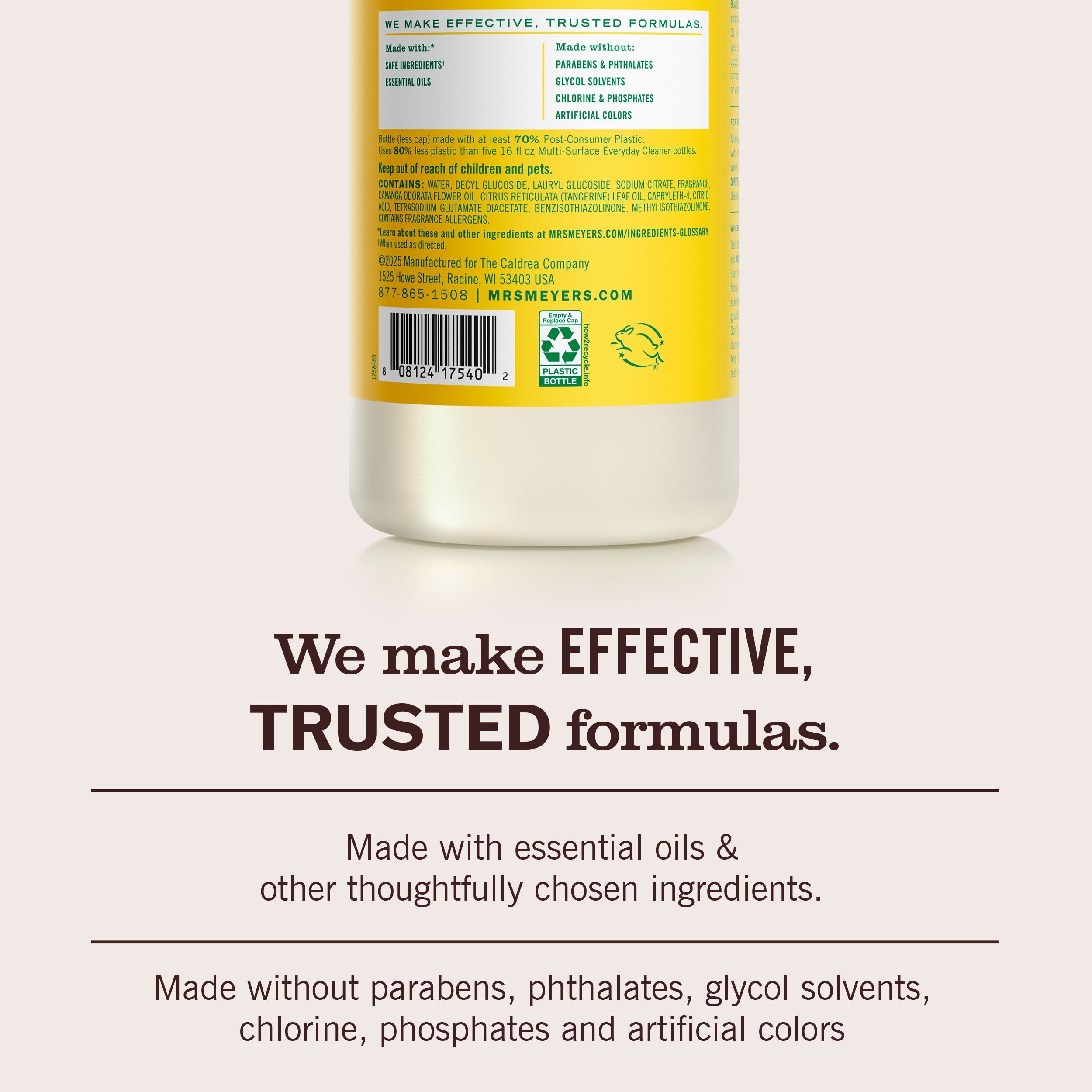 Mrs. Meyer's Honeysuckle Multi-Surface Concentrate