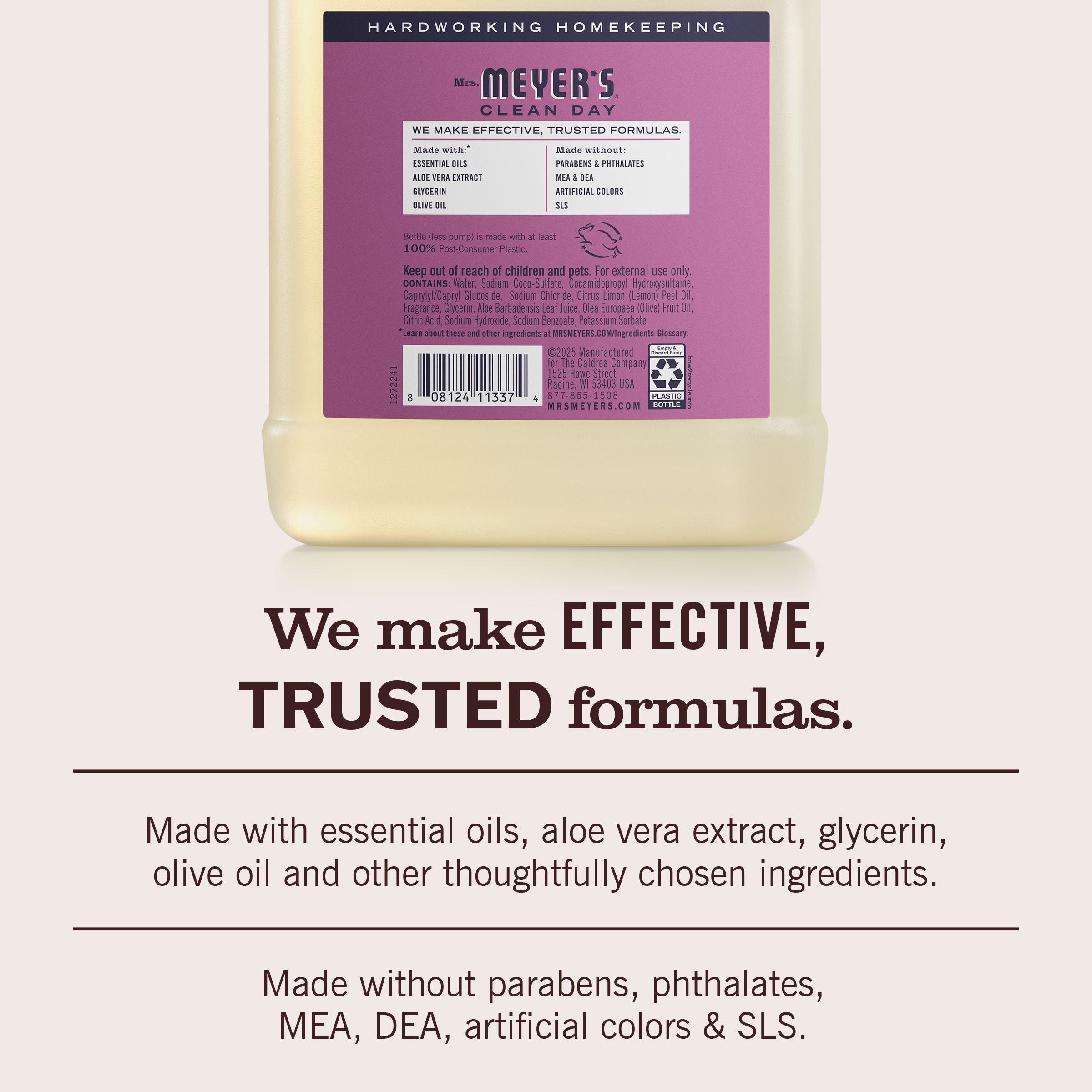 Mrs. Meyer's Plum Berry Liquid Hand Soap Refill