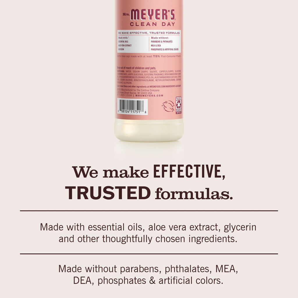 Rose Dish Soap | Mrs. Meyer's