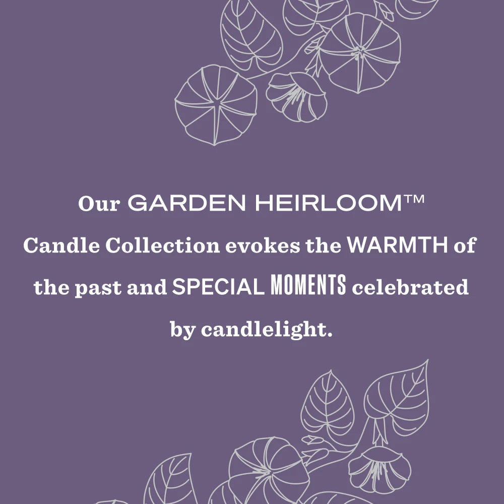 Mrs. Meyer's Moonflower Garden Heirloom Candle