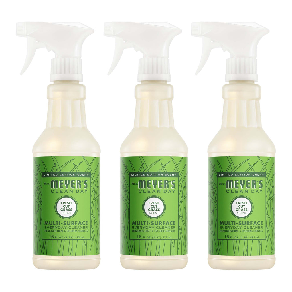Mrs. Meyer's Fresh Cut Grass Multi-Surface Everyday Cleaner 3-count Bundle