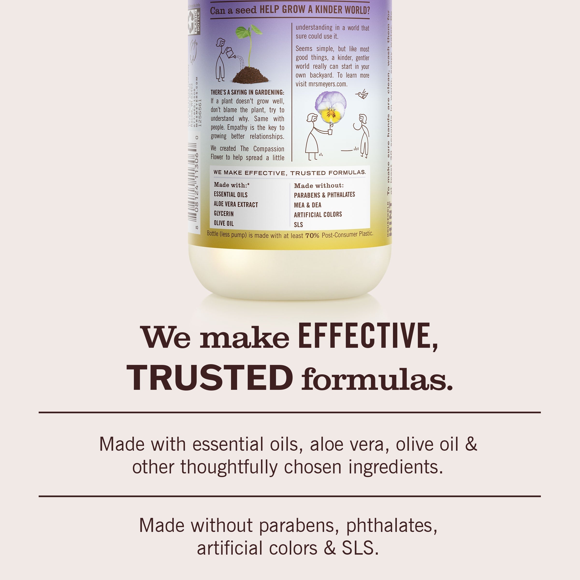 Compassion Flower Liquid Hand Soap | Mrs. Meyer's