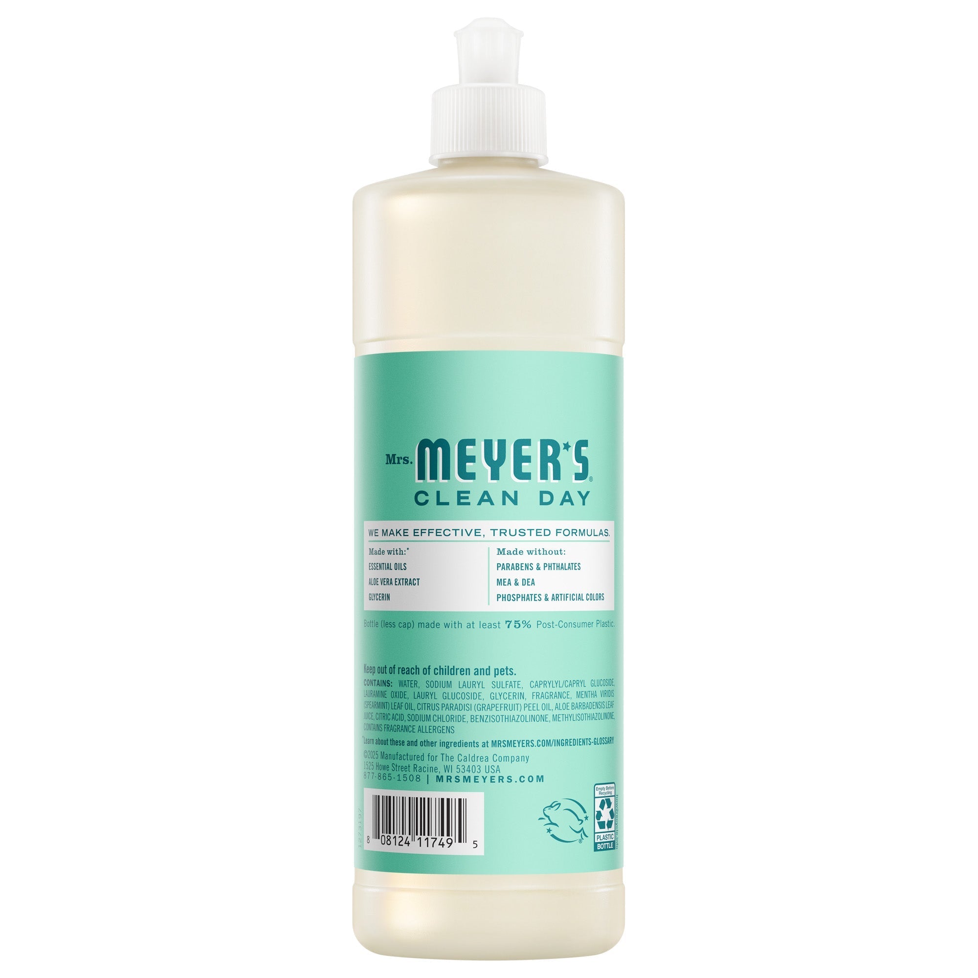 Mrs. Meyer's Mint Dish Soap 3-count bundle