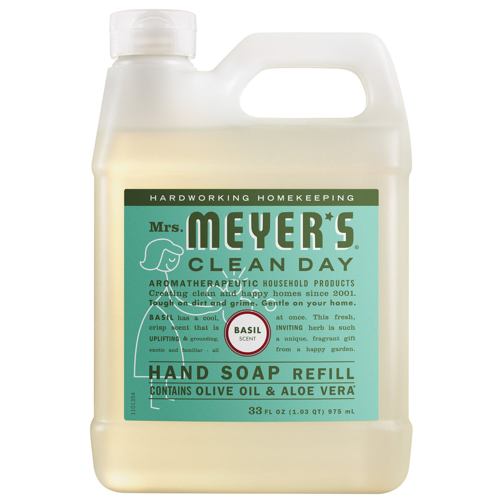 Mrs. Meyer's Basil Liquid Hand Soap Refill