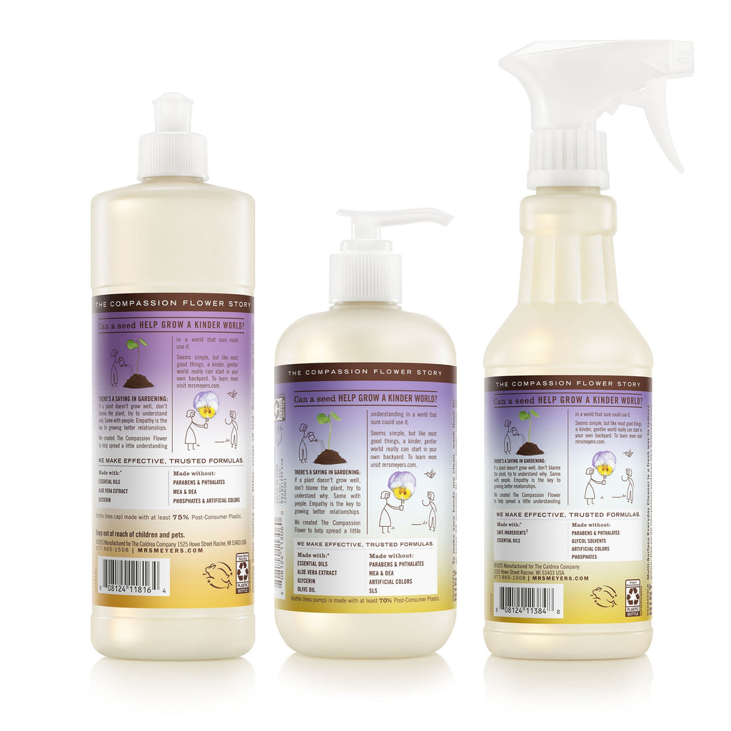 Mrs. Meyer's Compassion Flower Kitchen Basics Set