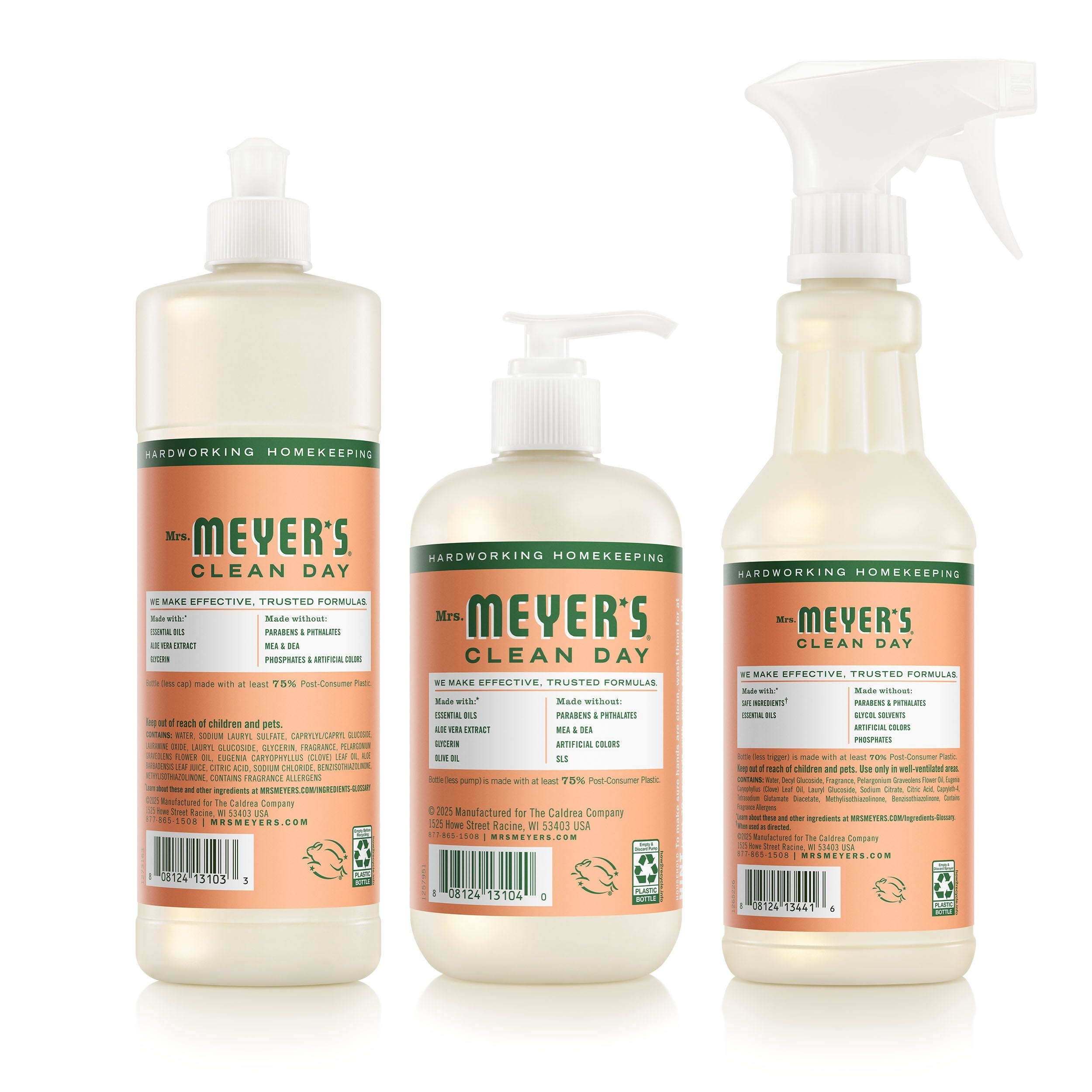 Mrs. Meyer's Geranium Kitchen Basics Set