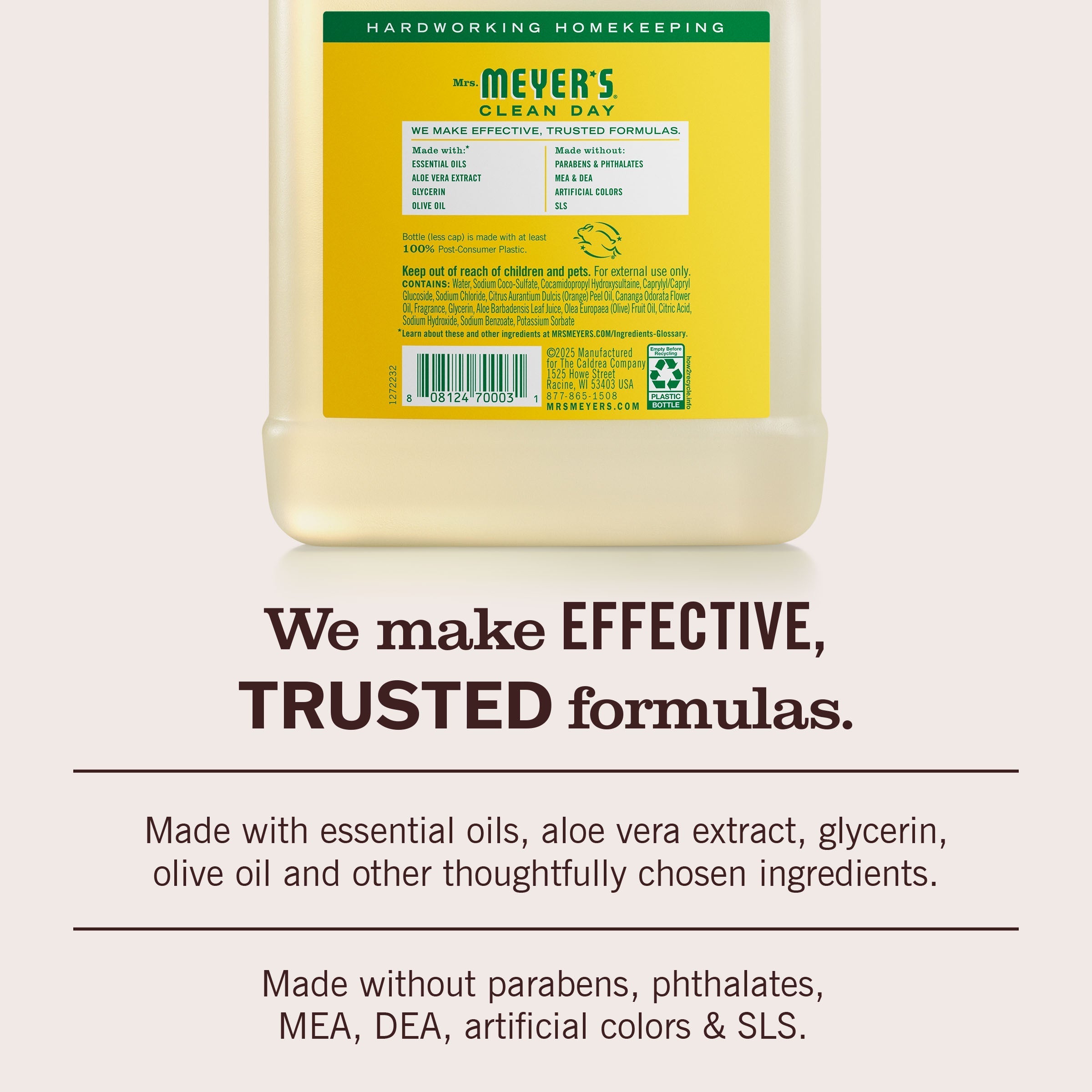 Mrs. Meyer's Honeysuckle Liquid Hand Soap Refill