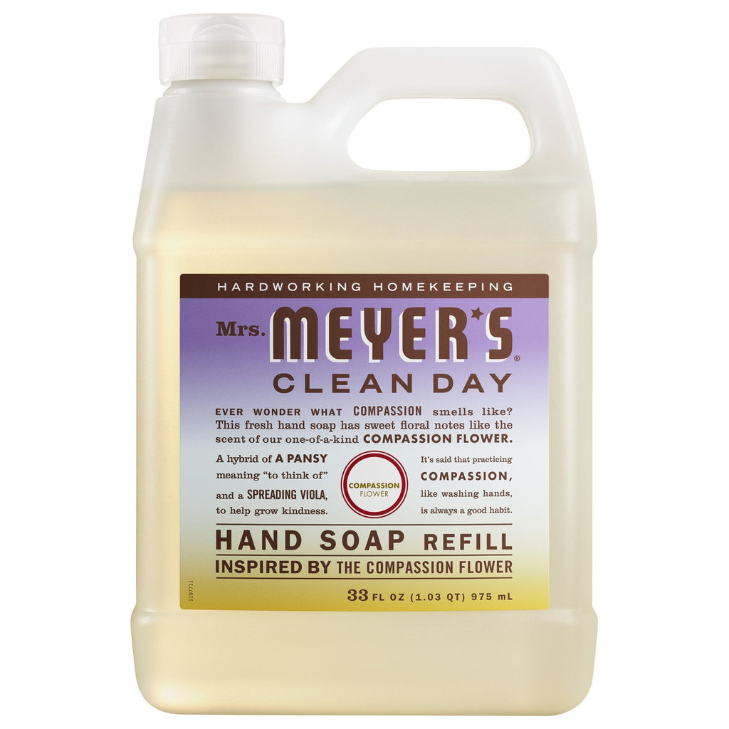 Mrs. Meyer's Compassion Flower Liquid Hand Soap Refill