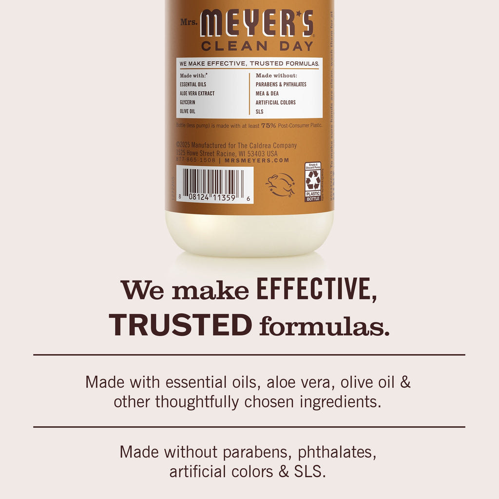 Mrs. Meyer's Acorn Spice Liquid Hand Soap 3-count Bundle