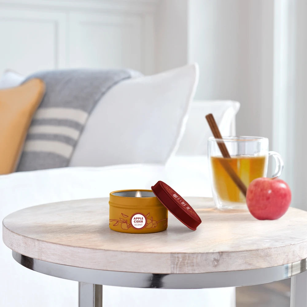 Mrs. Meyer's Apple Cider Tin Candle