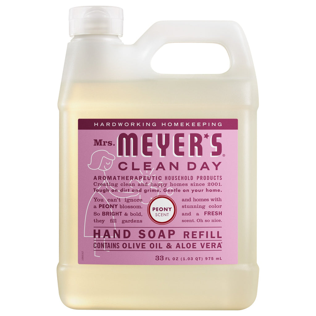 Mrs. Meyer's Peony Liquid Hand Soap Refill