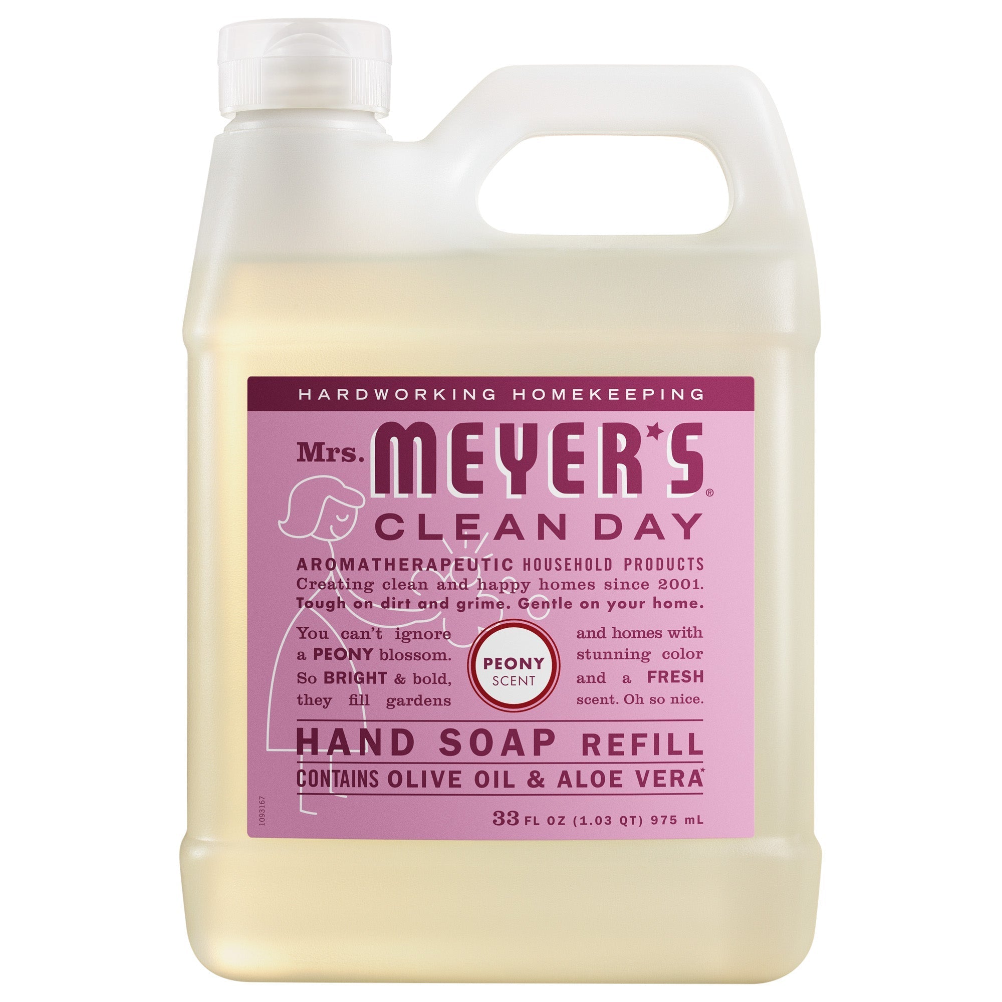 Mrs. Meyer's Peony Liquid Hand Soap Refill