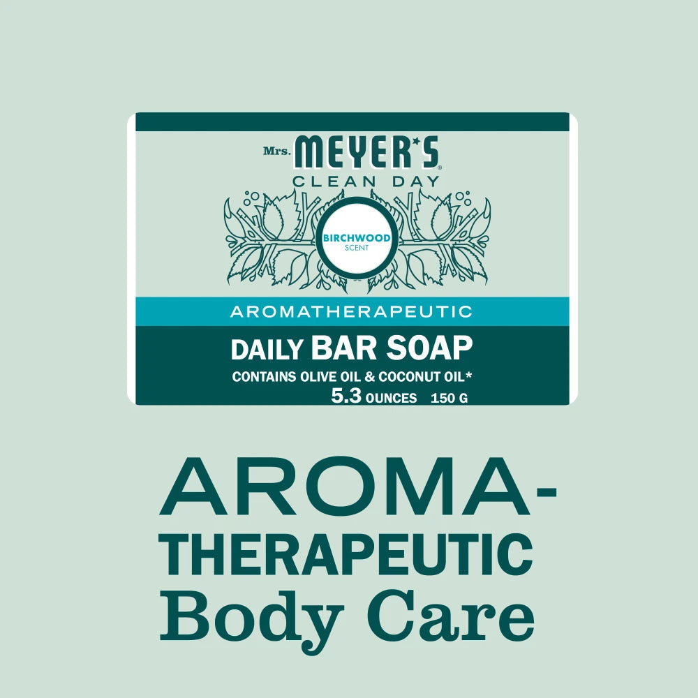 Mrs. Meyer's Birchwood Daily Bar Soap