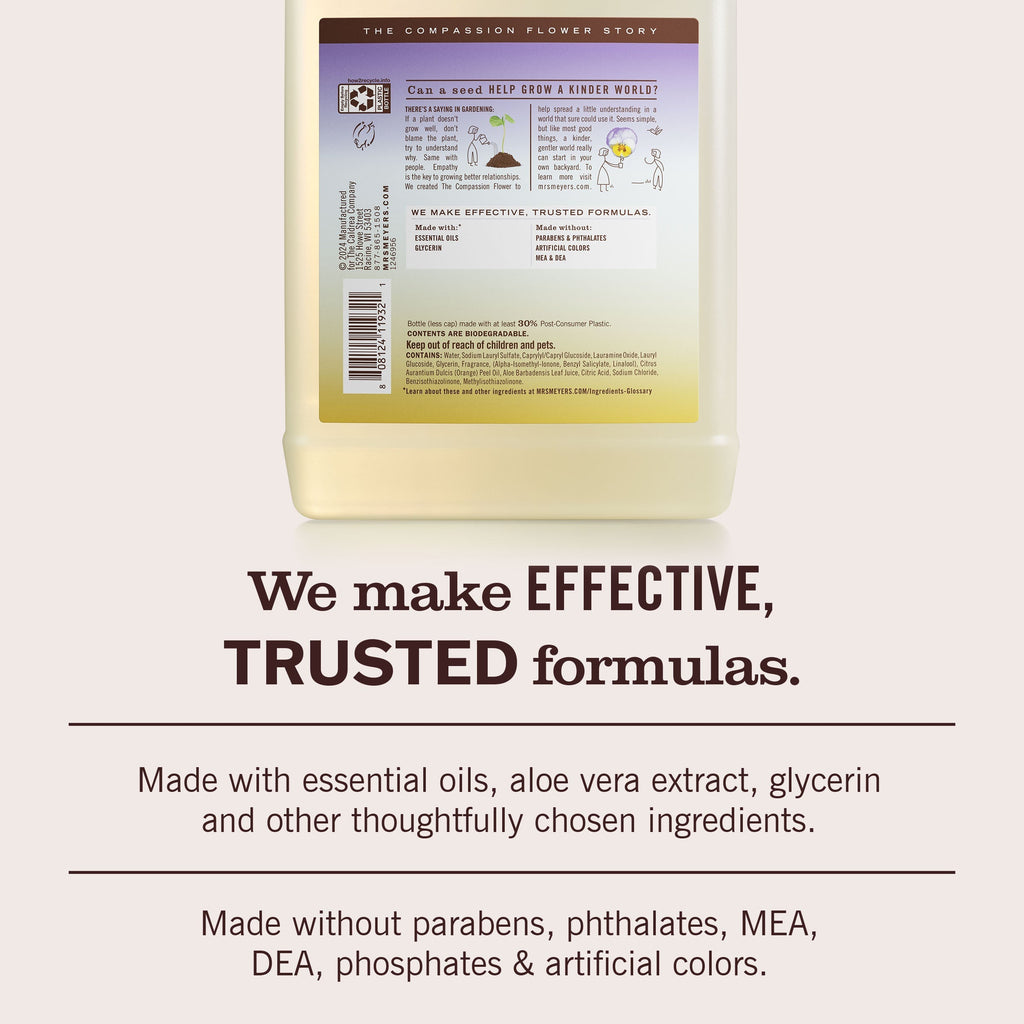 Mrs. Meyer's Compassion Flower Dish Soap Refill