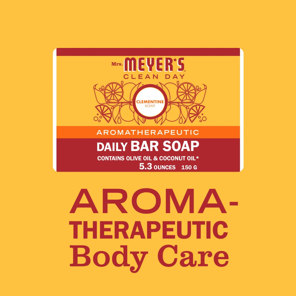 Mrs. Meyer's Clementine Daily Bar Soap