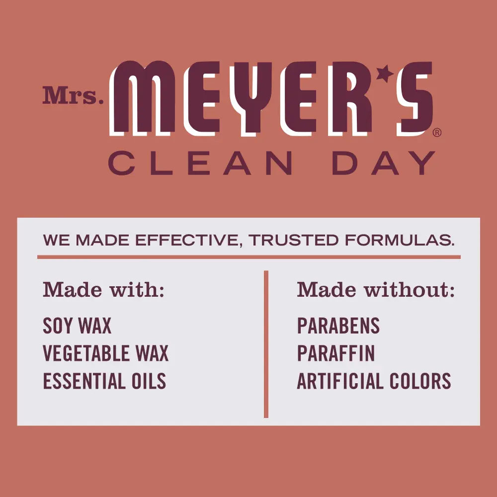 Mrs. Meyer's Fall Leaves Soy Candle Large