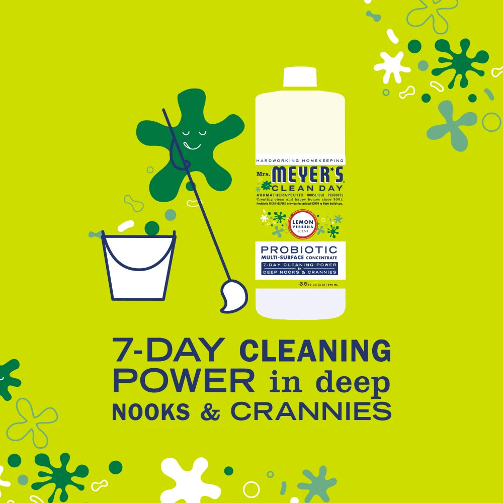 Mrs. Meyer's Lemon Verbena Probiotic Multi-Surface Concentrate