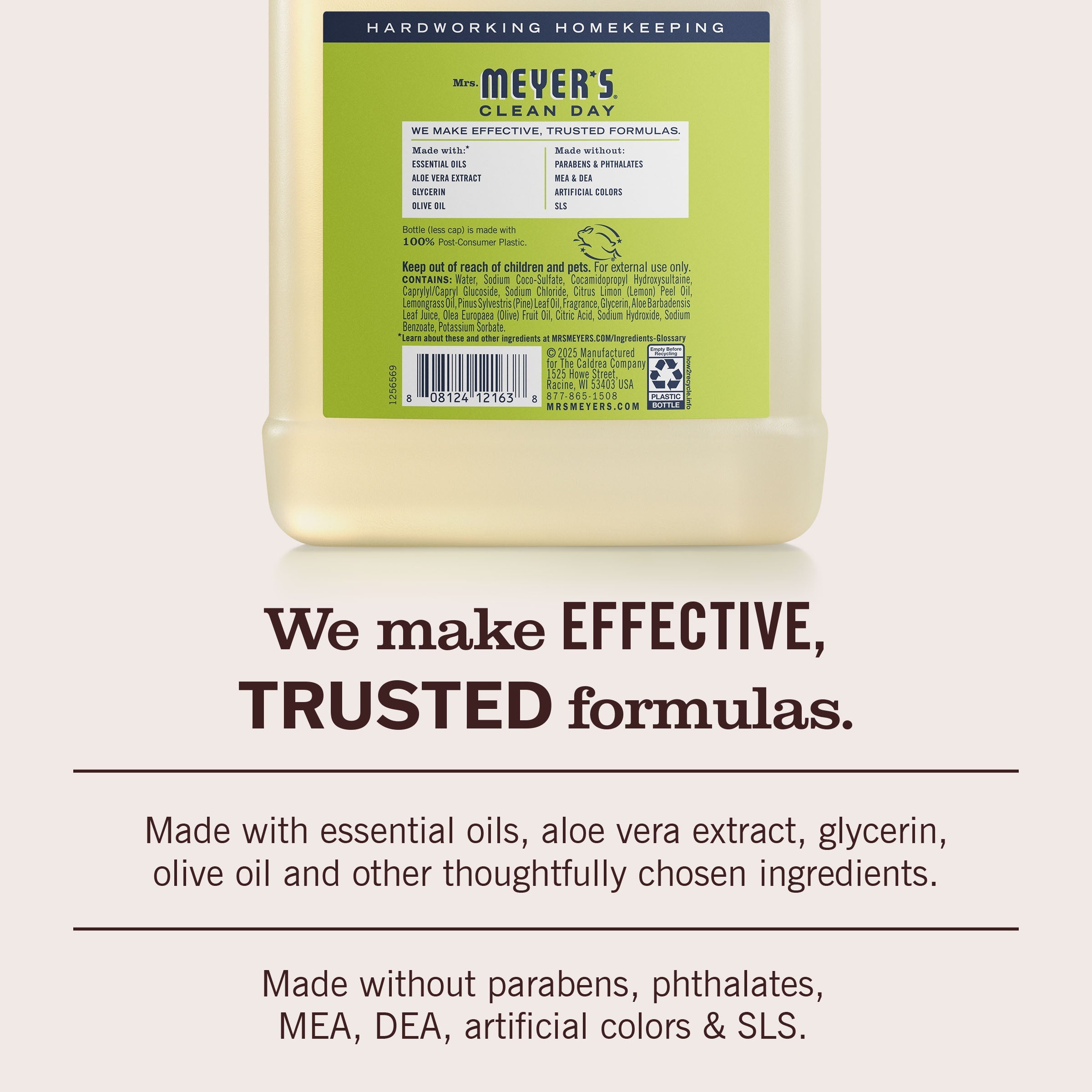 Mrs. Meyer's Lemon Verbena Liquid Hand Soap Refill