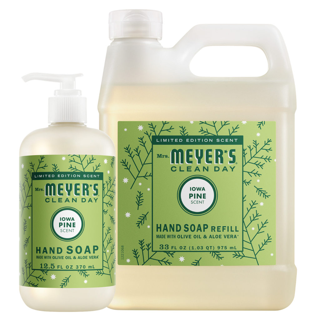 Iowa Pine Liquid Hand Soap &amp; Refill Set