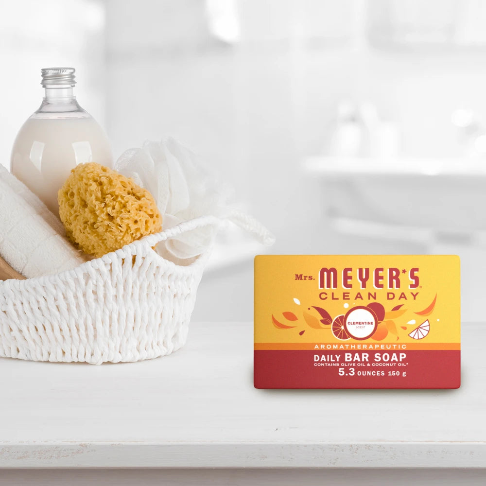 Mrs. Meyer's Clementine Daily Bar Soap