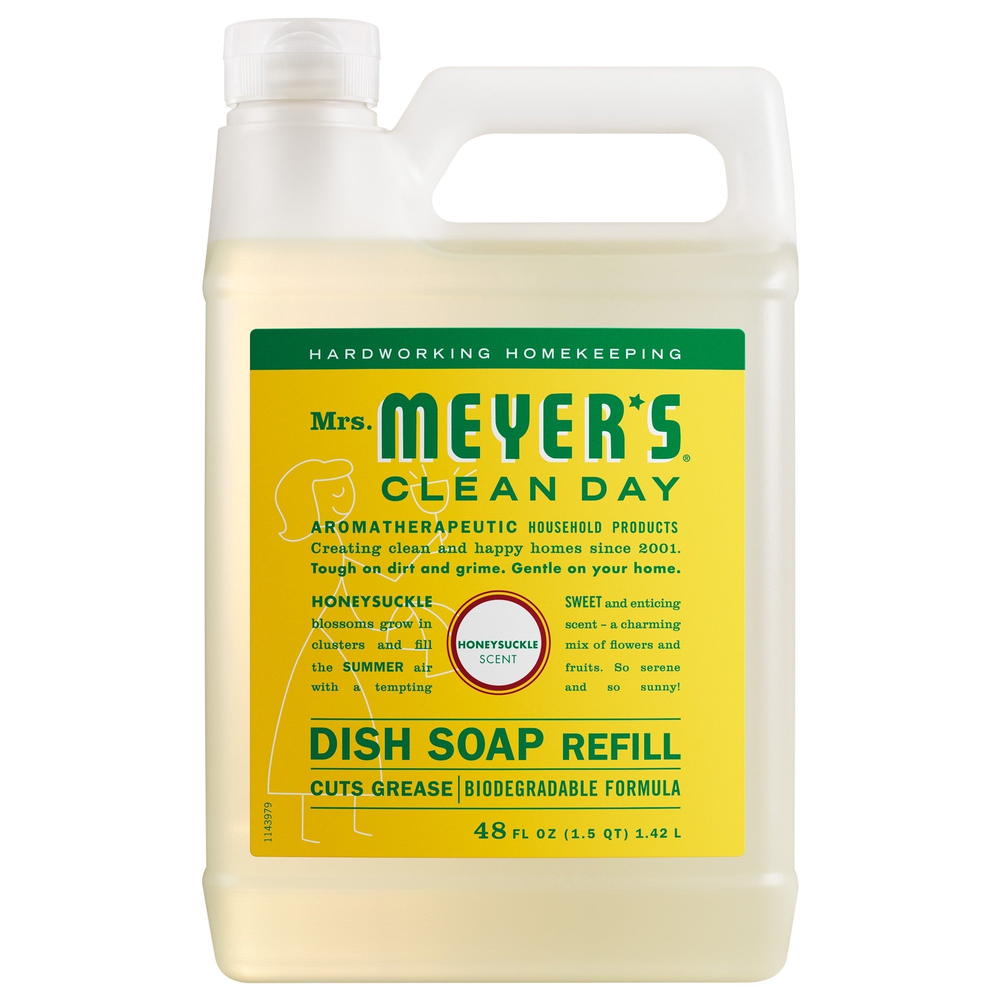 Mrs. Meyer's Honeysuckle Dish Soap Refill