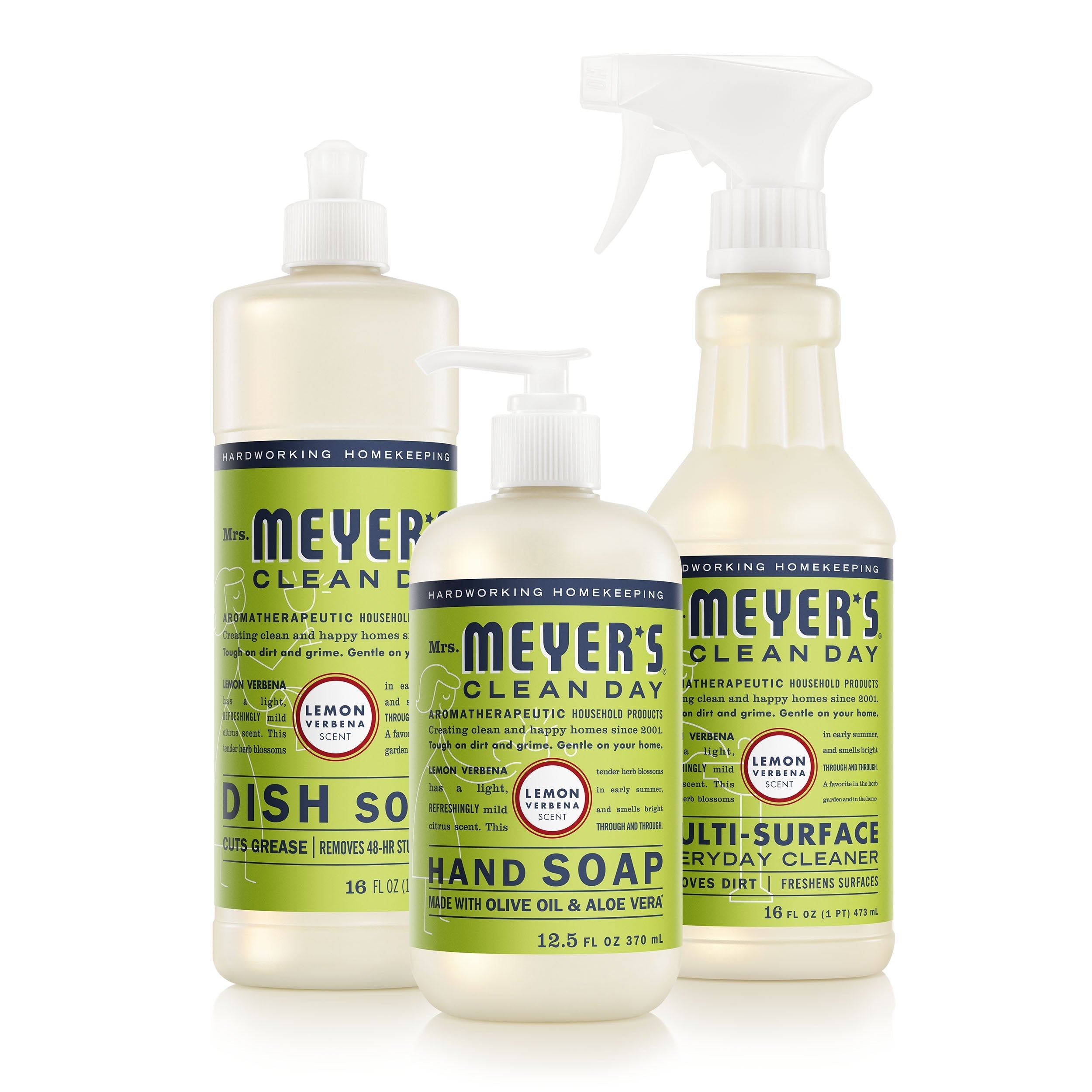 Mrs. Meyer's Lemon Verbena Kitchen Basics Set