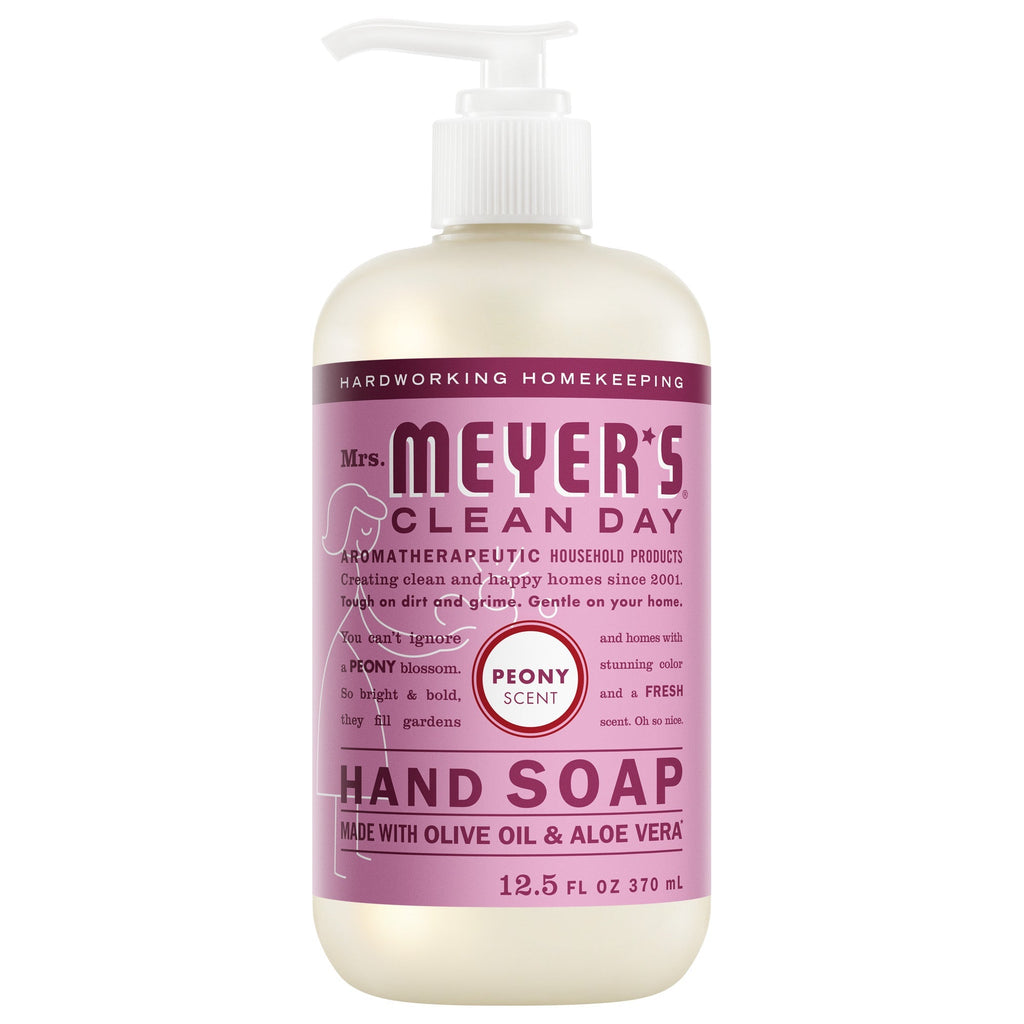 Peony Liquid Hand Soap &amp; Refill Set