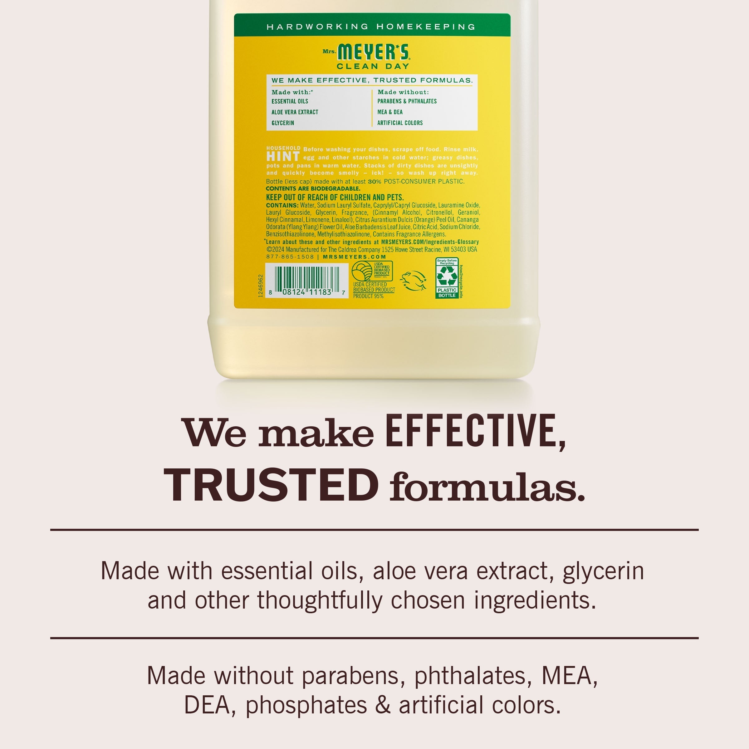 Mrs. Meyer's Honeysuckle Dish Soap Refill