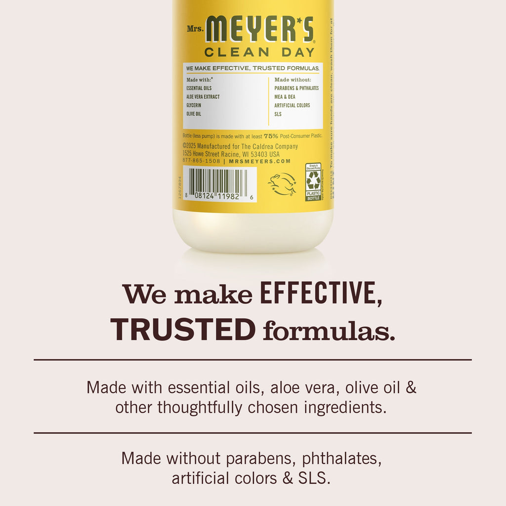 Mrs. Meyer's Dandelion Liquid Hand Soap 3-count Bundle