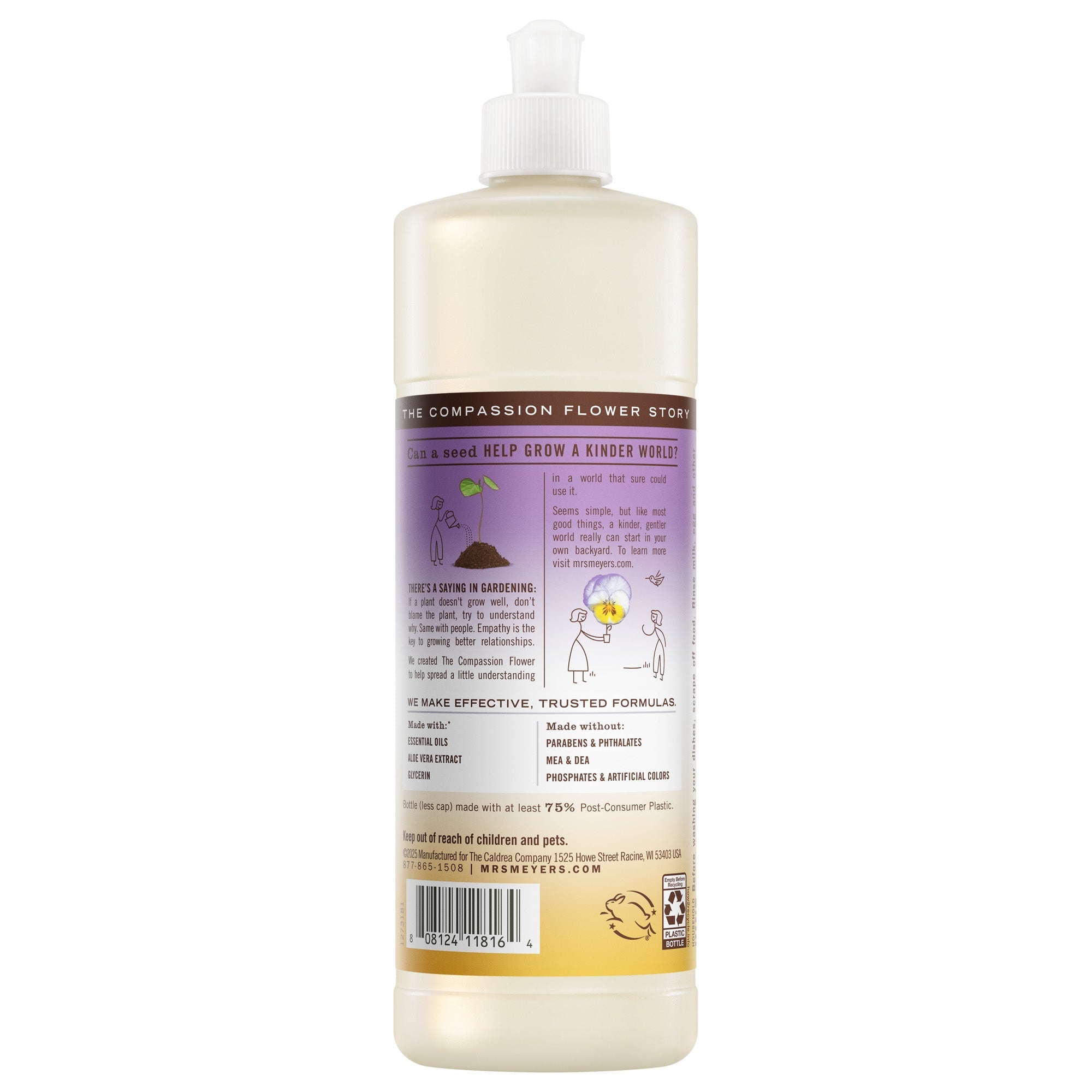 Compassion Flower Dish Soap | Mrs. Meyer's