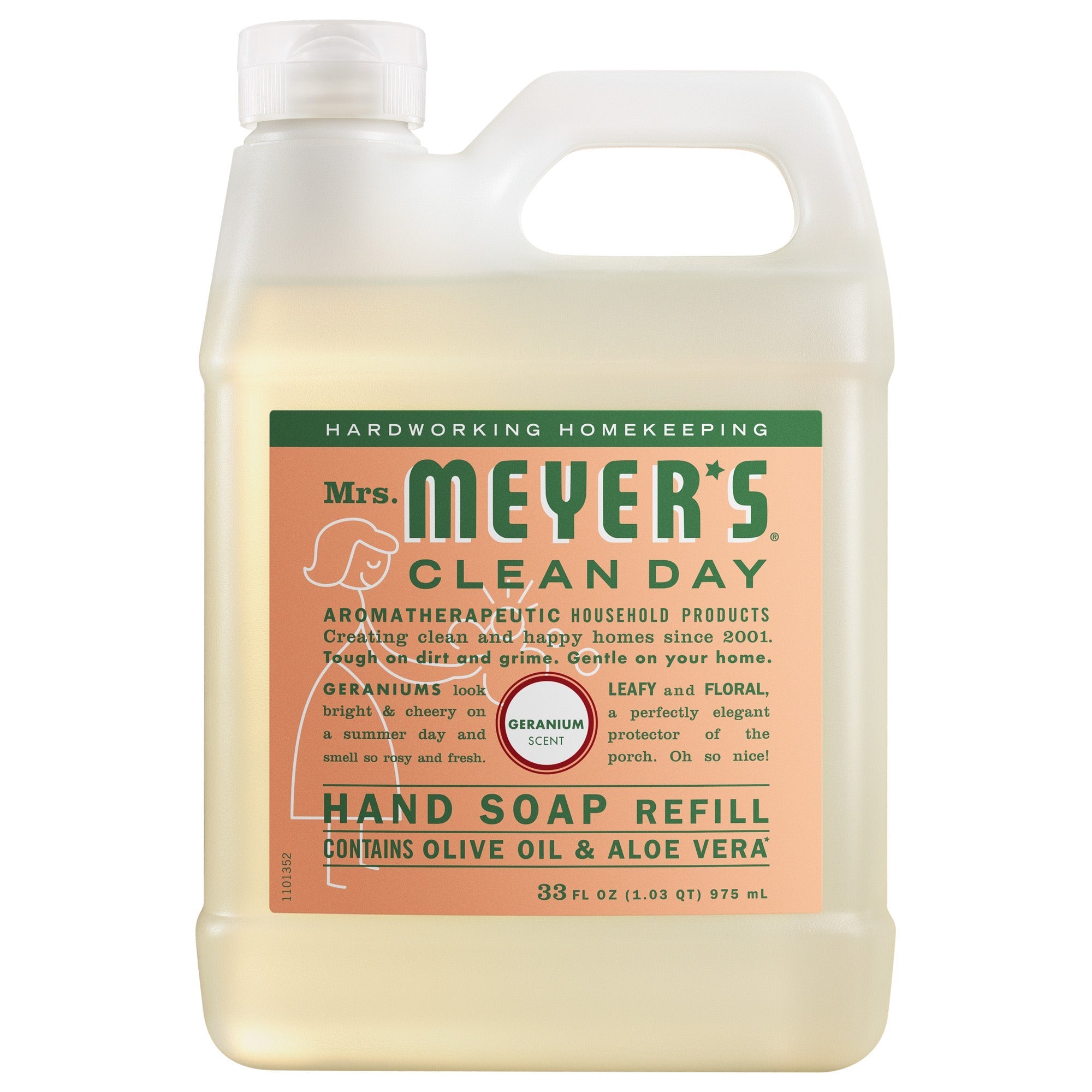 Mrs. Meyer's Geranium Liquid Hand Soap Refill