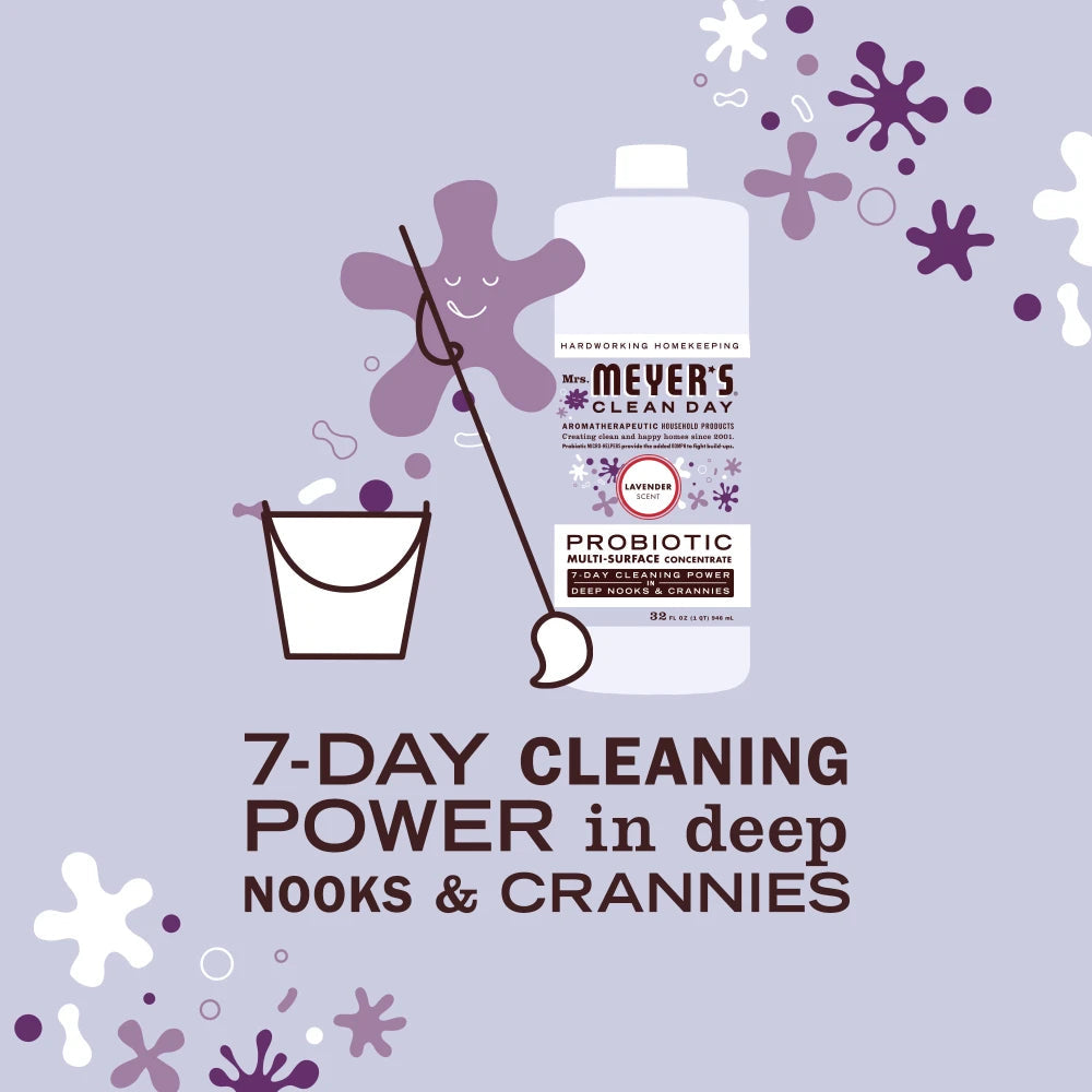 Mrs. Meyer's Lavender Probiotic Multi-Surface Concentrate