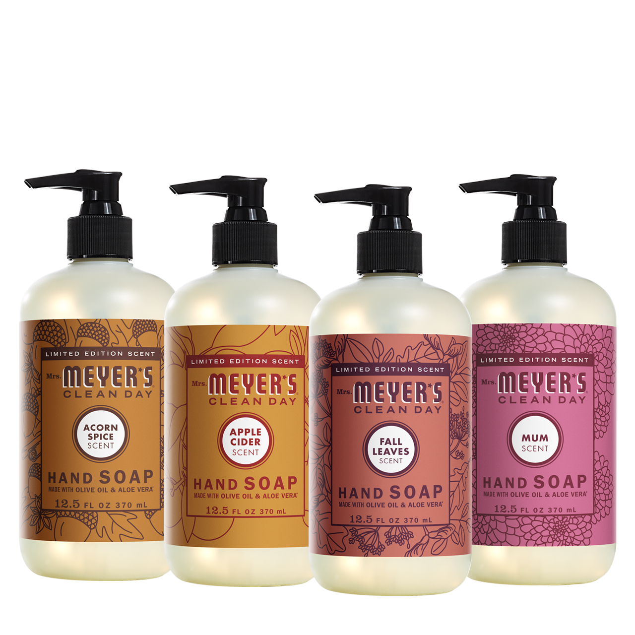 Mrs. Meyer's Fall Seasonal Hand Soap Collection