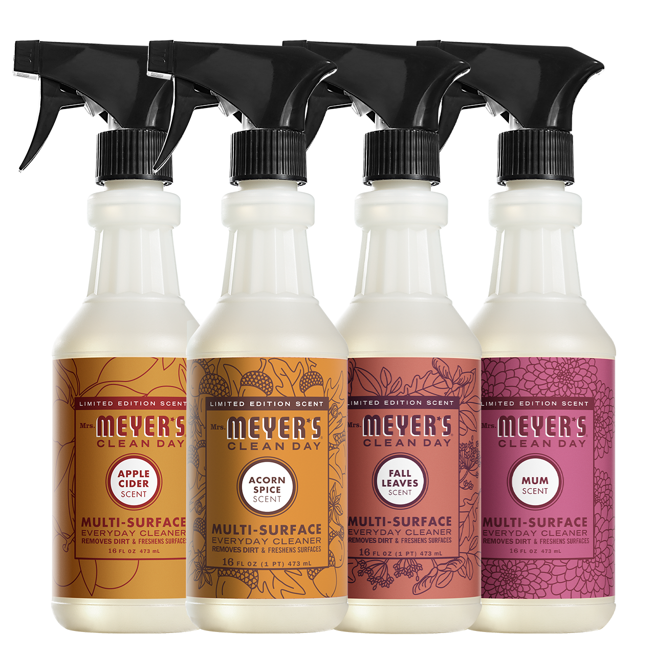 Mrs. Meyer's Fall Seasonal Multi-Surface Everyday Cleaner Collection
