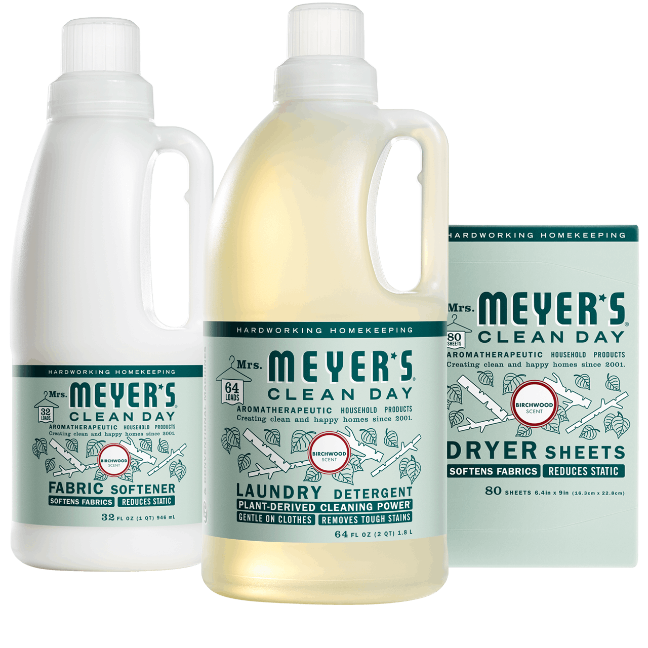 Mrs. Meyer's Birchwood Laundry Set