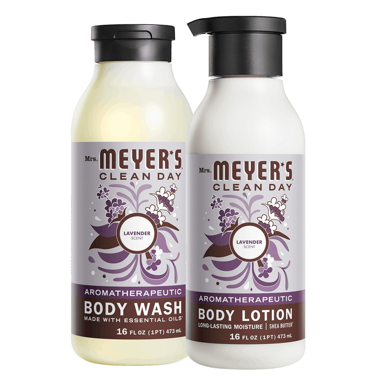 Mrs. Meyer's Lavender Body wash &amp; Body Lotion Set