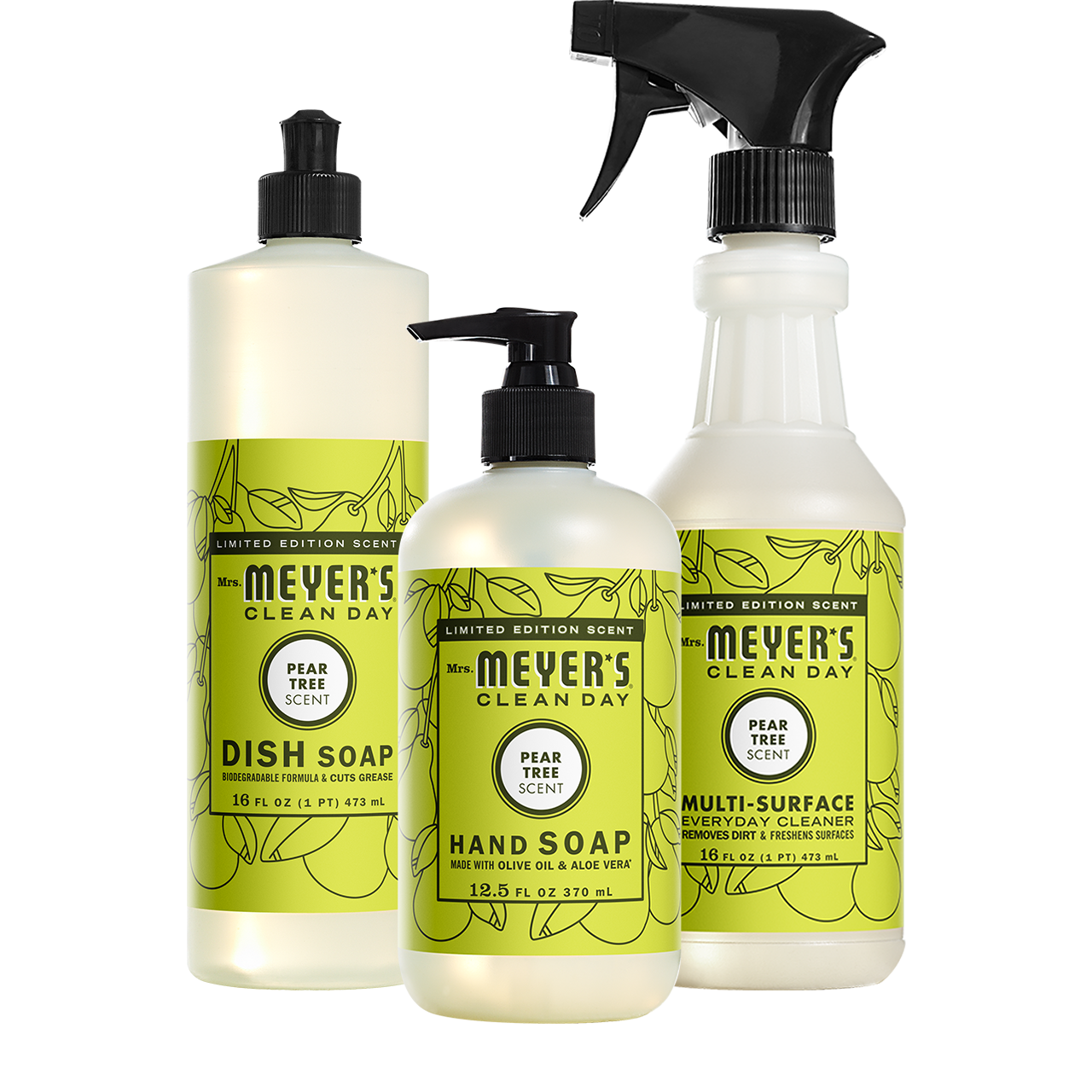 Mrs. Meyer's Pear Tree Kitchen Basics Set