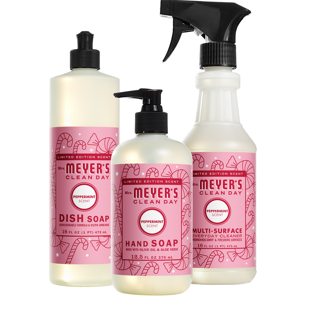 Mrs. Meyer's Peppermint Kitchen Basics Set