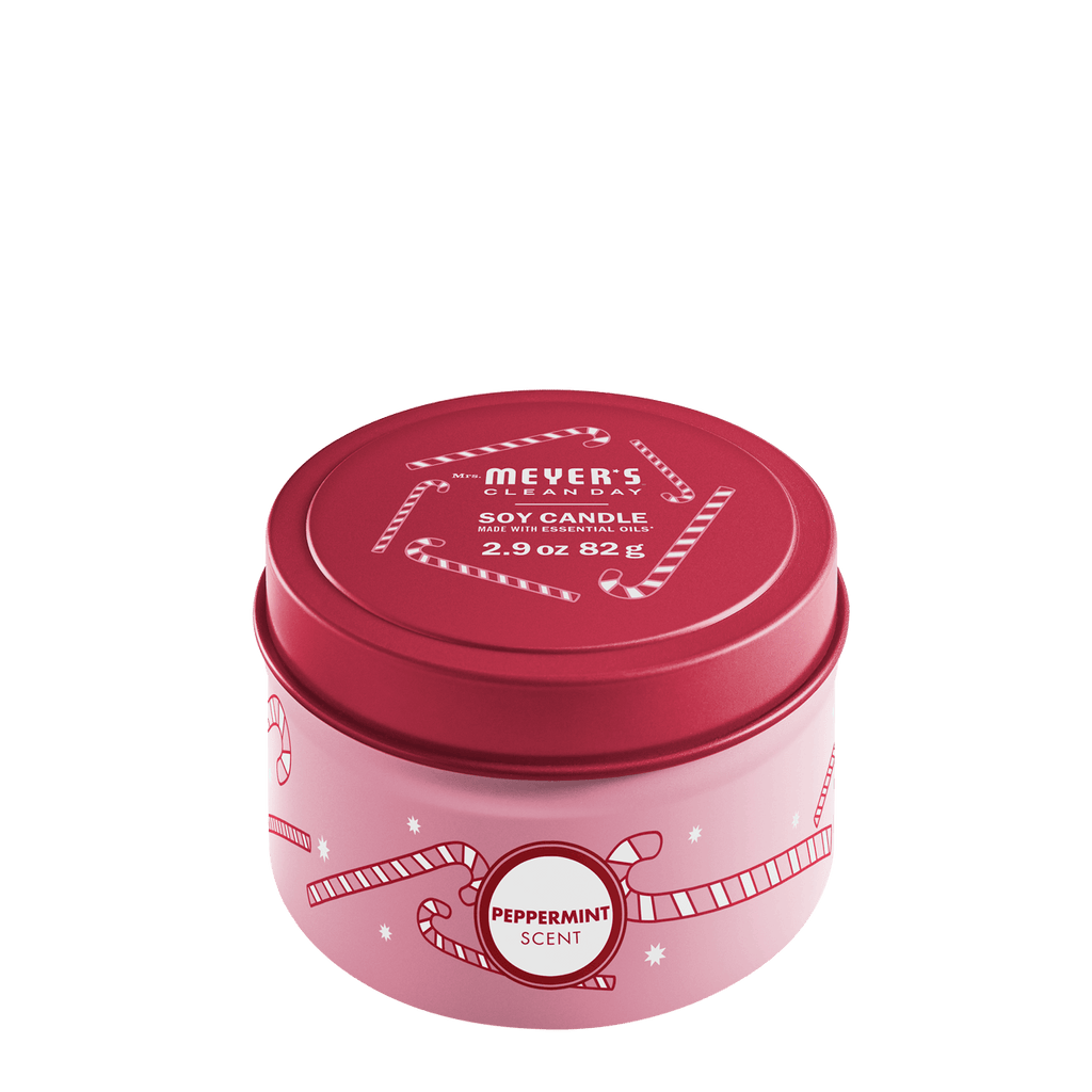 Mrs. Meyer's Peppermint Tin Candle