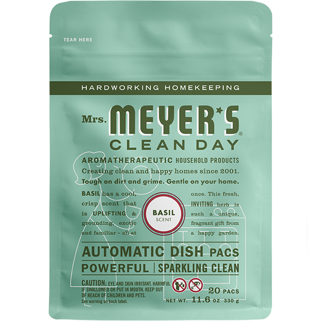 Mrs. Meyer's Basil Automatic Dish Packs