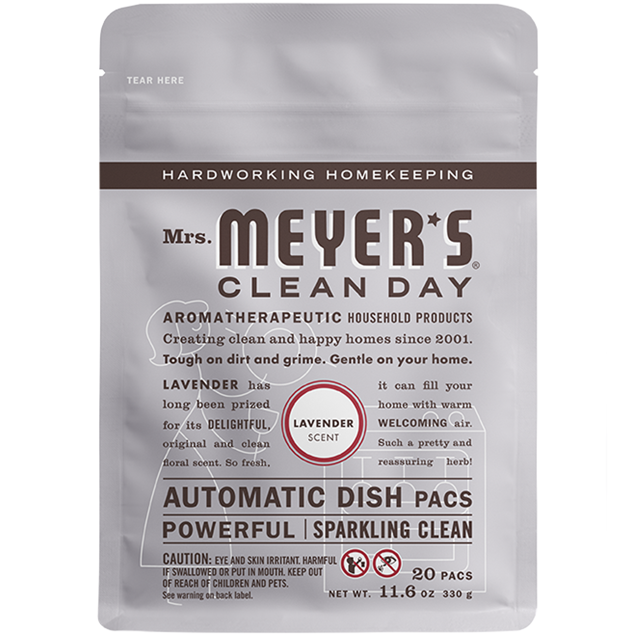 Mrs. Meyer's Lavender Automatic Dish Packs