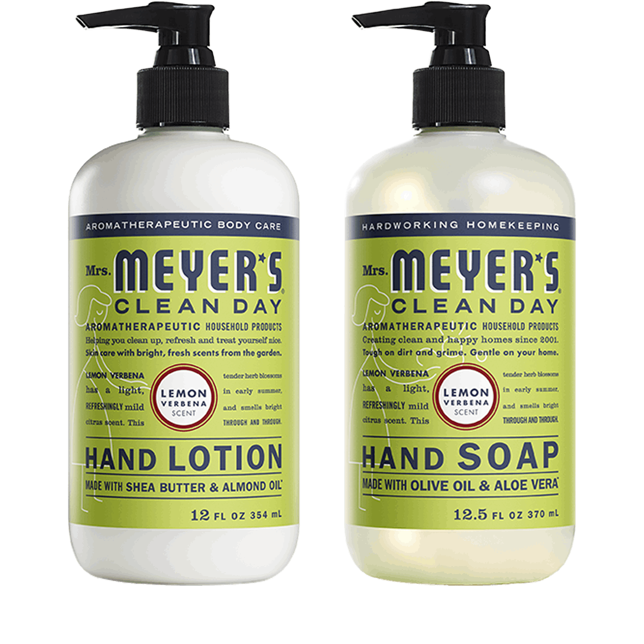 Mrs. Meyer's Lemon Verbena Hand Care Basics Set