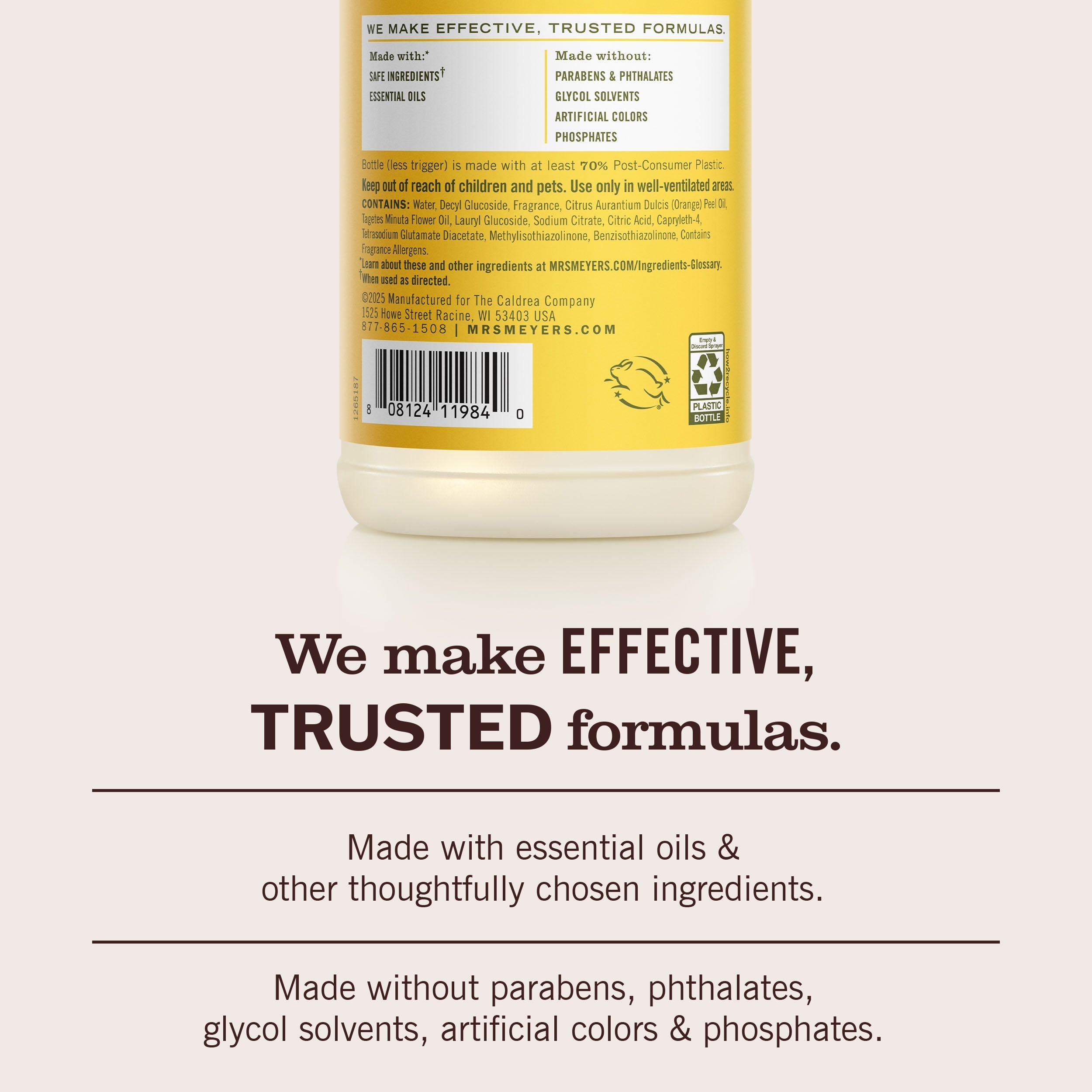 Mrs. Meyer's Dandelion Multi-Surface Everyday Cleaner