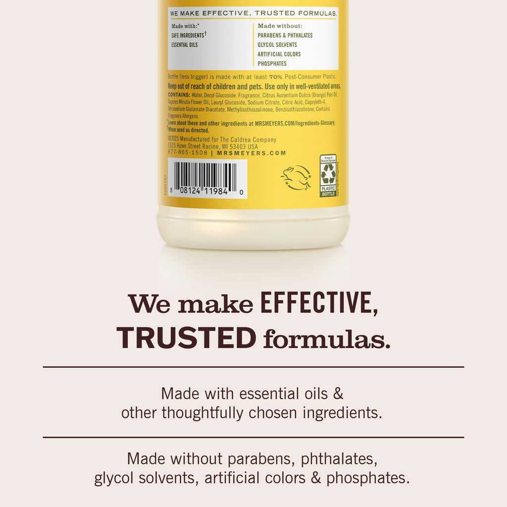 Mrs. Meyer's Dandelion Multi-Surface Everyday Cleaner 3-count Bundle
