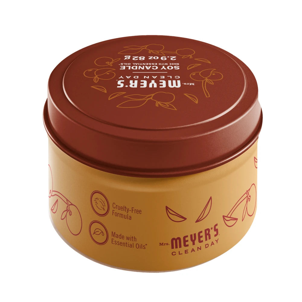Mrs. Meyer's Apple Cider Tin Candle